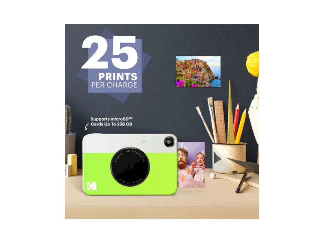 Buy Kodak PRINTOMATIC 5MP Instant Camera in Qatar Buy Kodak PRINTOMATIC 5MP Instant Camera in Qatar